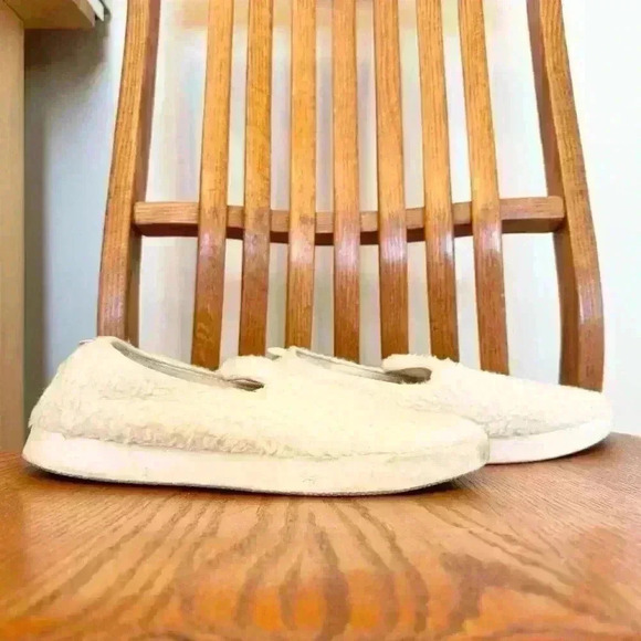 ALLBIRDS Wool Lounger Fluffs Loafers Shearling Sherpa Fleece Size 9 - Picture 10 of 12